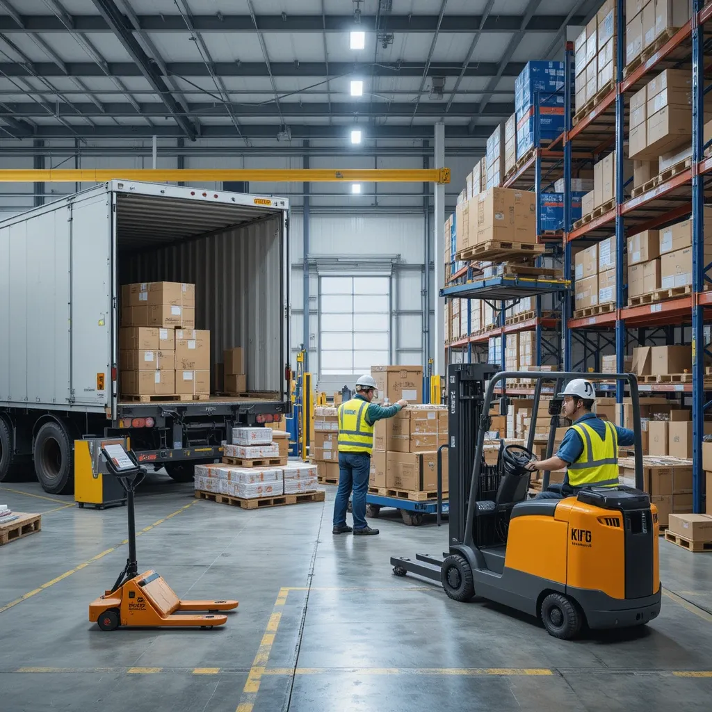 Quais são os principais equipamentos facilitadores de carga e descarga?